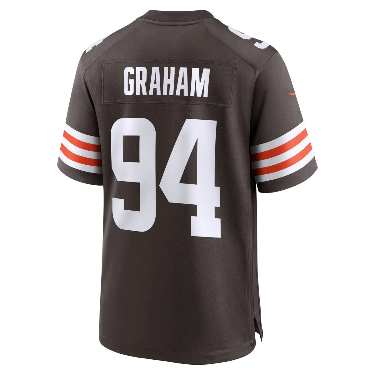 Cleveland Browns Mason Graham Brown 2025  Draft First Round Pick Game Jersey