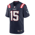 New England Patriots Marte Mapu Navy Game Jersey