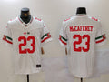 Men's San Francisco 49ers Christian McCaffrey White Alternate Vapor F.U.S.E. Limited Jersey