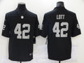 Men's Las Vegas Raiders Ronnie Lott Black Game Jersey