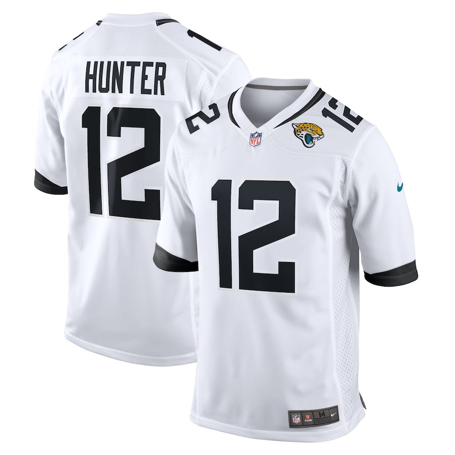 Jacksonville Jaguars Travis Hunter  White 2025  Draft First Round Pick Game Player Jersey