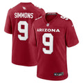 Isaiah Simmons Arizona Cardinals  Game   Jersey - Cardinal
