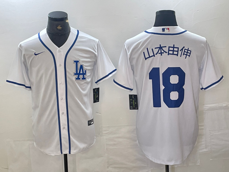 Men's Los Angeles Dodgers Yoshinobu Yamamoto White Limited Game Jersey