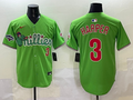 Men's Philadelphia Phillies Bryce Harper Green Player Game Jersey