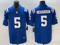Men's Indianapolis Colts Anthony Richardson #5 Royal 2023  active First Round Pick Game Jerseys