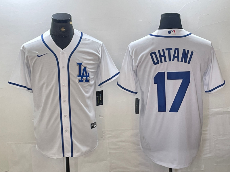 Men's Los Angeles Dodgers Shohei Ohtani White Alternate Limited Player Jersey