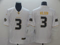 Men's Seattle Seahawks Russell Wilson #3 White Player Game Jersey