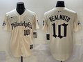 Men's Philadelphia Phillies J.T. Realmuto Cream Limited Player Jersey