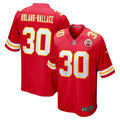 Chris Roland-Wallace Kansas City Chiefs   Game Jersey -  Red