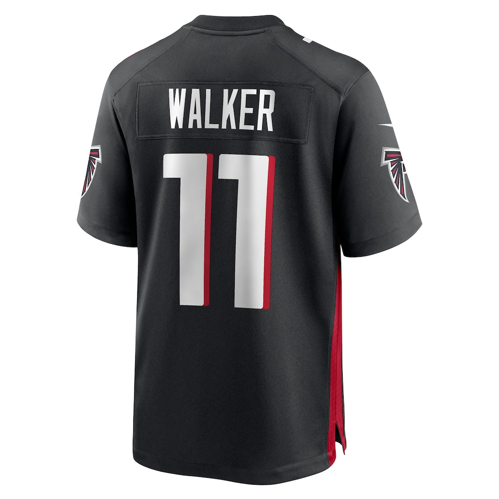 A.Falcons #11 Jalon Walker 2025  Draft First Round Pick Game Jersey