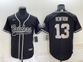 Men's Las Vegas Raiders Hunter Renfrow Black Game Jersey Joint Edition