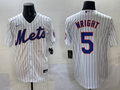 Men's New York Mets David Wright White Home Replica Player Jersey