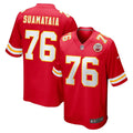 Kingsley Suamataia Kansas City Chiefs   Game Jersey -  Red