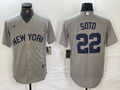 Men's New York Yankees Juan Soto Gray Limited Game Jersey