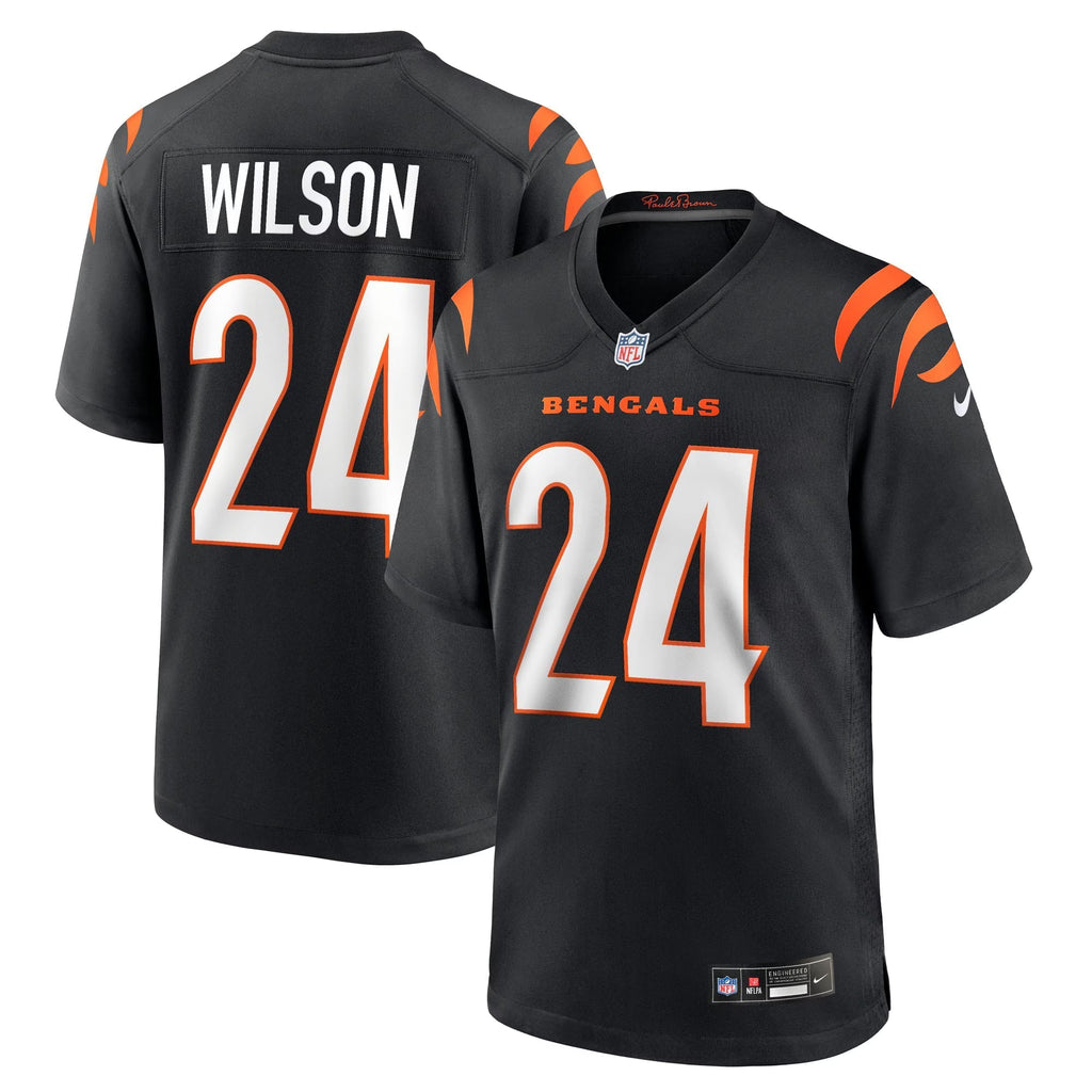 Cincinnati Bengals Marco Wilson Black Team Game Jersey