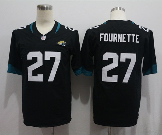 Men's Jacksonville Jaguars Leonard Fournette Black Game Player Jersey
