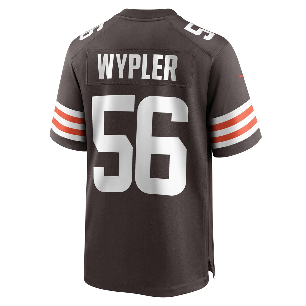 Luke Wypler Cleveland Browns  Team Game Jersey -  Brown