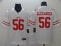 Men's San Francisco 49ers Kwon Alexander White Game Jersey
