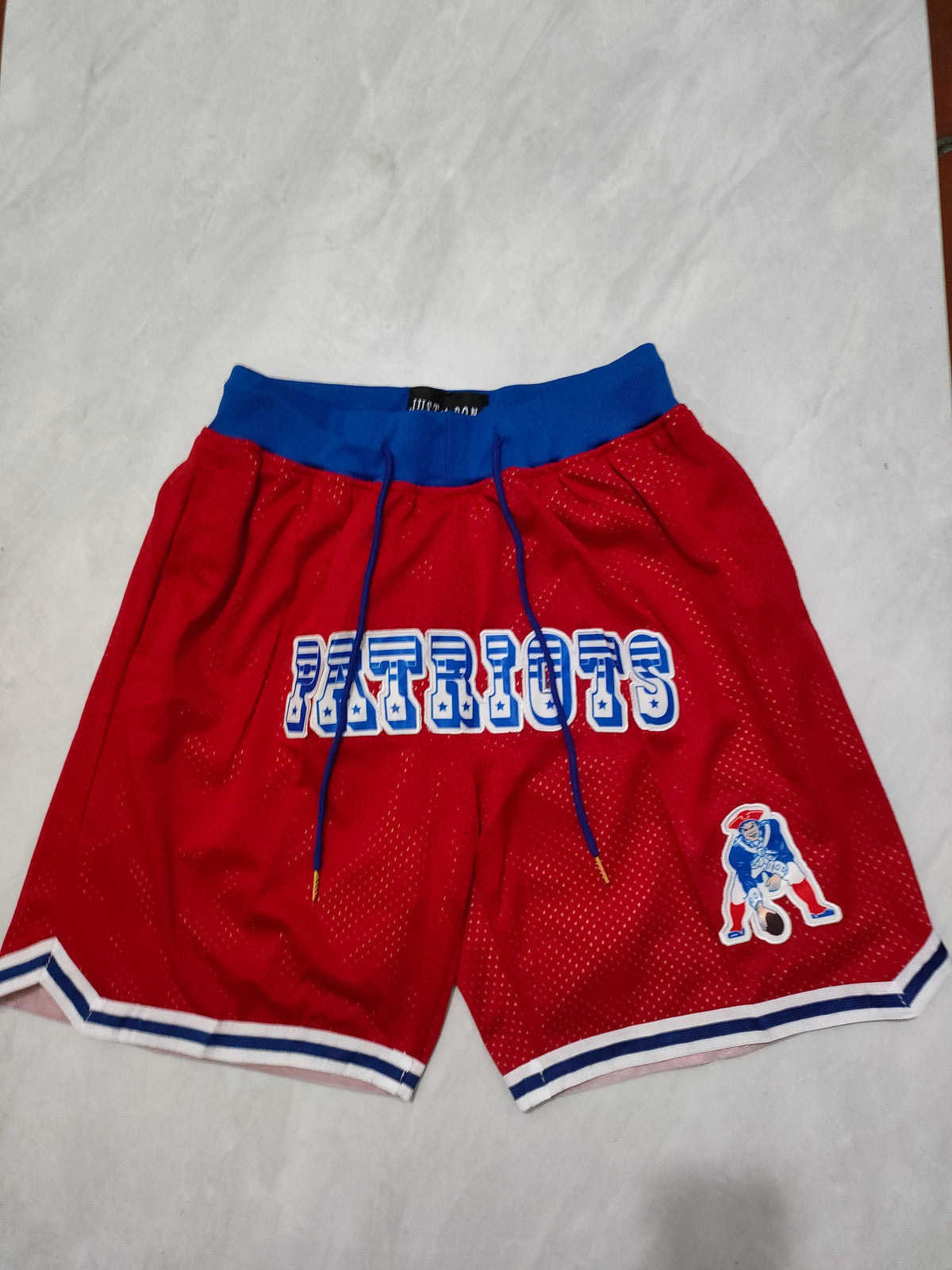 JUST DON New England Patriots Pocket Shorts