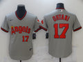 Men's Los Angeles Angels Shohei Ohtani #17  Gray Printed Baseball Jersey1