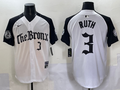 Men's New York Yankees Babe Ruth White Alternate Player Jersey