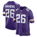 Kene Nwangwu Minnesota Vikings  Game Jersey - Purple