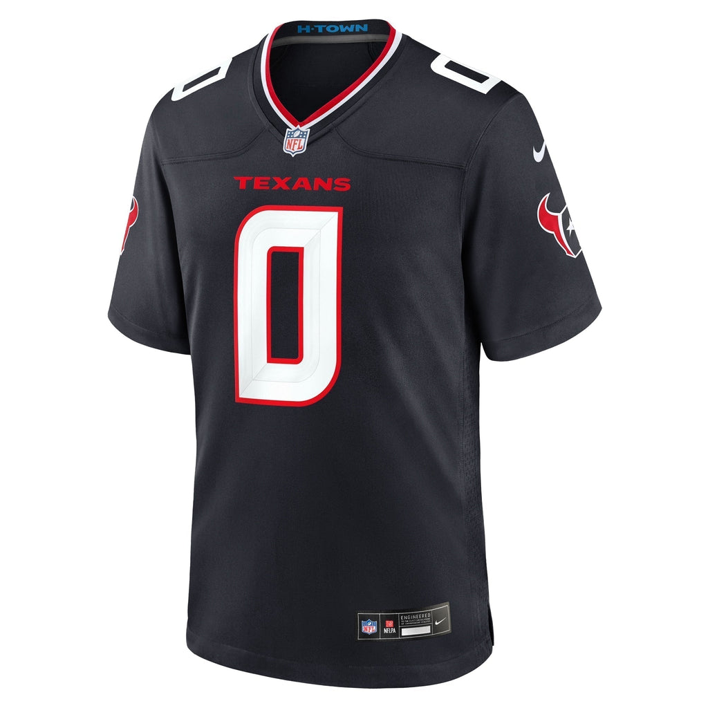 Azeez Al-Shaair Houston Texans  Team Game Jersey -  Navy