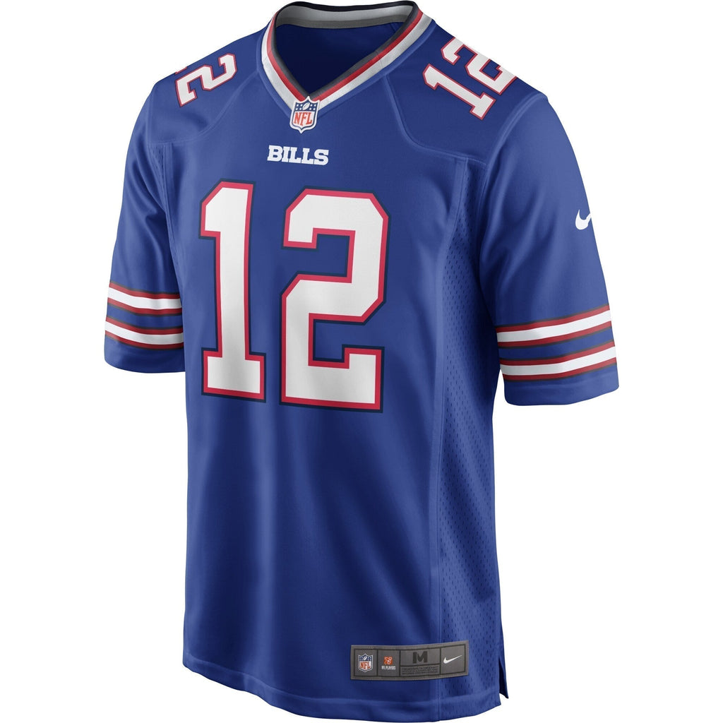 Jim Kelly Buffalo Bills  Game Retired   Jersey - Royal