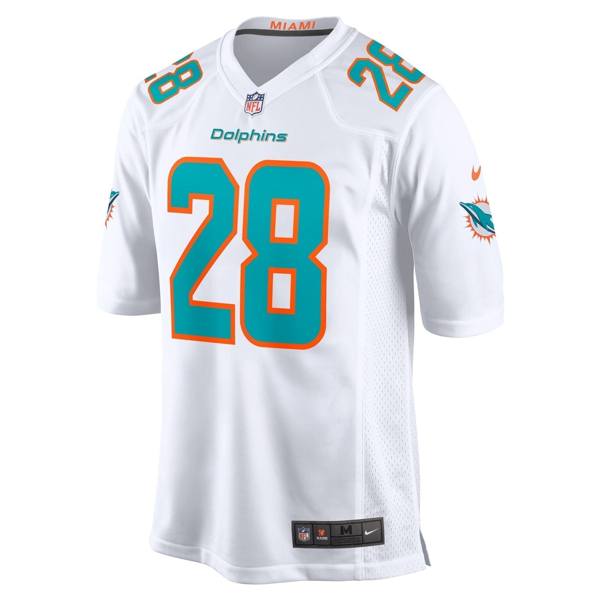 Devon Achane Miami Dolphins    Game Jersey - White