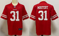 Men's San Francisco 49ers Raheem Mostert #31 Red Game Player Jersey1