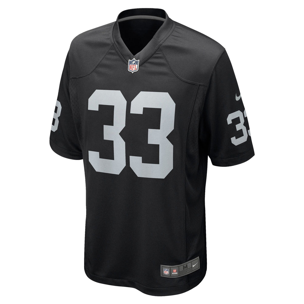 Roderic Teamer Las Vegas Raiders  Game Jersey - Black