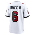 Tampa Bay Buccaneers Baker Mayfield White Away Game Jersey