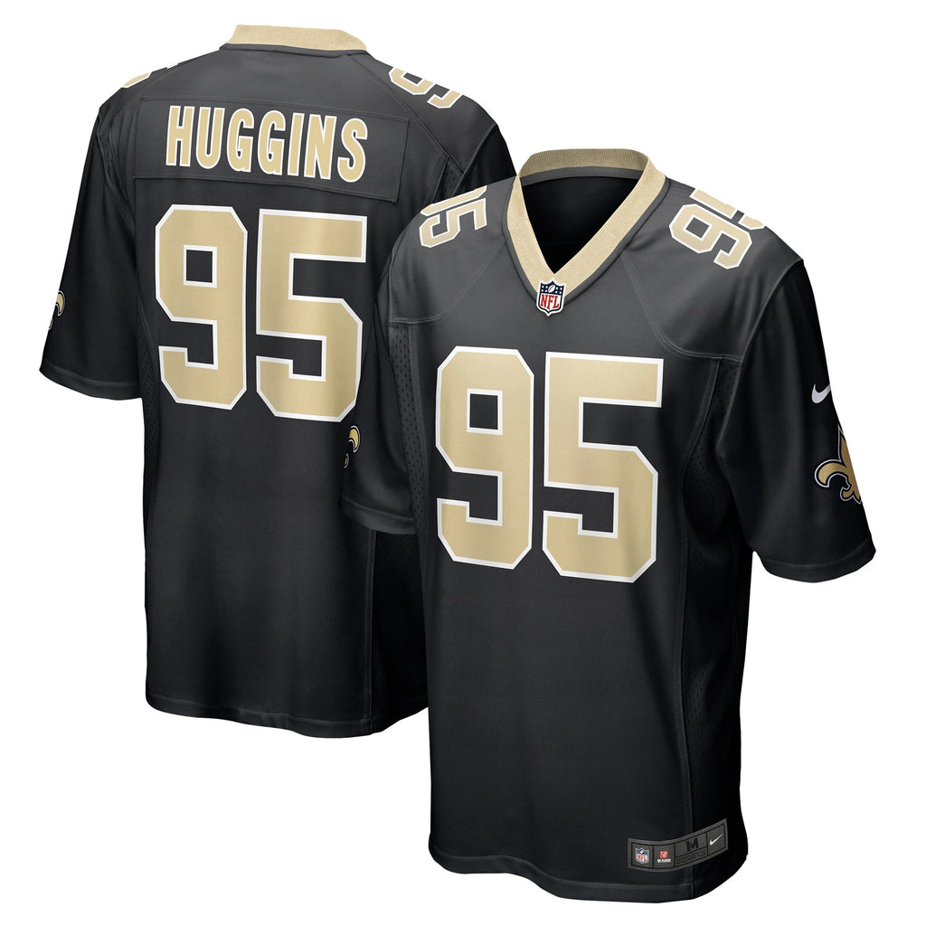 Albert Huggins New Orleans Saints    Game Jersey - Black