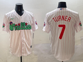 Men's Philadelphia Phillies Trea Turner White Replica Team Jersey