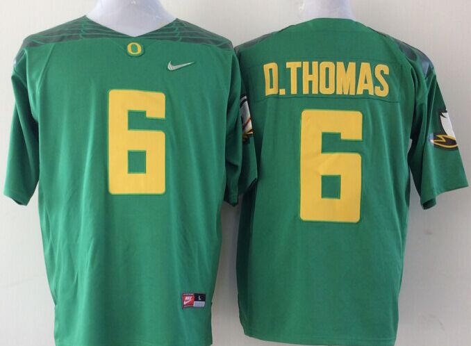 Men's Oregon Ducks De'Anthony Thomas Green Player Jersey