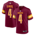Curtis Samuel Washington Commanders  Game   Jersey - Burgundy