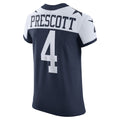 D.Cowboys #4 Dak Prescott Navy Alternate Vapor Elite Player Jersey