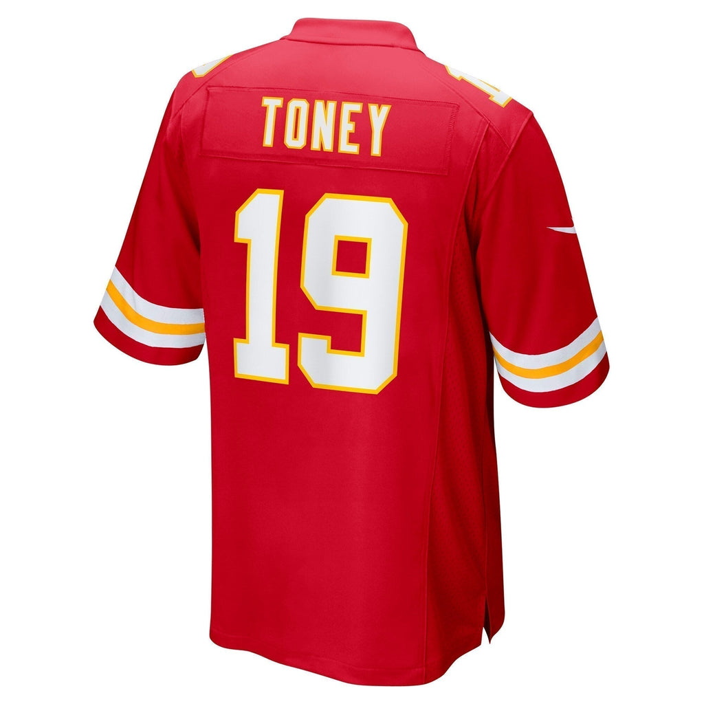 Kadarius Toney Kansas City Chiefs  Game   Jersey - Red