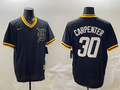 Men's Detroit Tigers Kerry Carpenter Black Replica Player Jersey