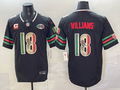 Men's Chicago Bears Caleb Williams Black Game Team Jersey