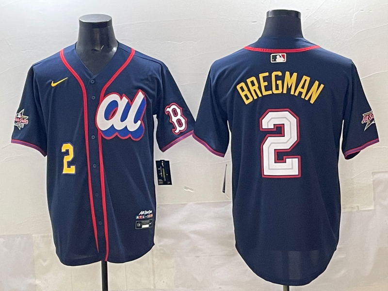 Men's American League Alex Bregman Navy 2025 All-Star Edition Limited Player Jersey