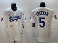 Men's Los Angeles Dodgers Freddie Freeman White Alternate Replica Player Jersey