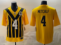Men's Pittsburgh Steelers DK Metcalf Gold Alternate 1933 Throwback Game Jersey