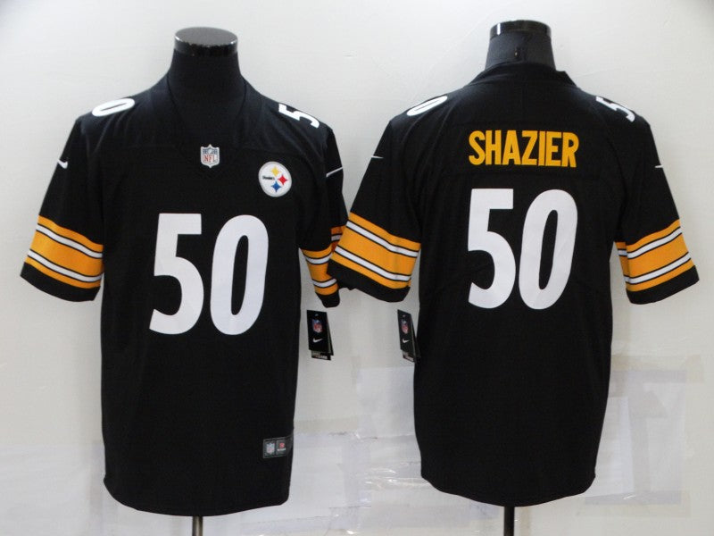 Men's Pittsburgh Steelers Ryan Shazier Black Game Jersey