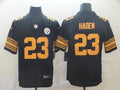 Men's Pittsburgh Steelers Joe Harden #23 Black Alternate Legend Jersey1