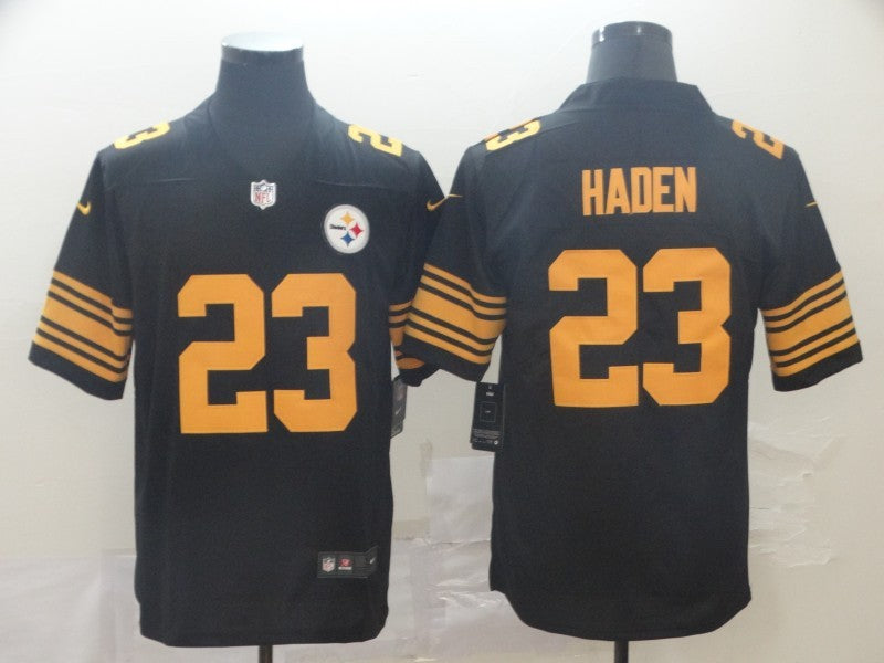 Men's Pittsburgh Steelers Joe Harden Black Alternate Legend Jersey
