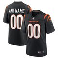 Custom Cincinnati Bengals Jersey - Black