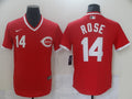 Men's Cincinnati Reds Pete Rose Red Player Jersey