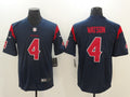 Men's Houston Texans Deshaun Watson Navy Game Jersey