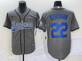 Men's Los Angeles Dodgers Clayton Kershaw Gray Game Jersey Joint Edition